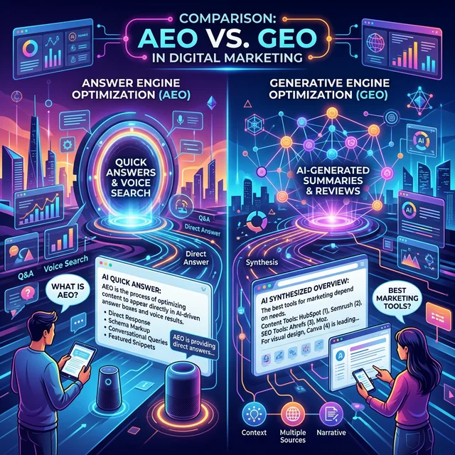 How AEO and GEO Are Changing Digital Marketing