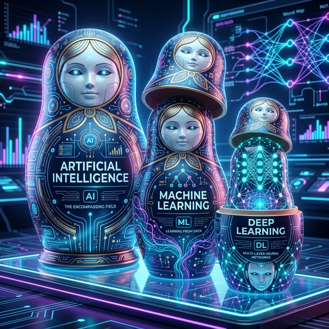 AI ML DL Nesting Dolls