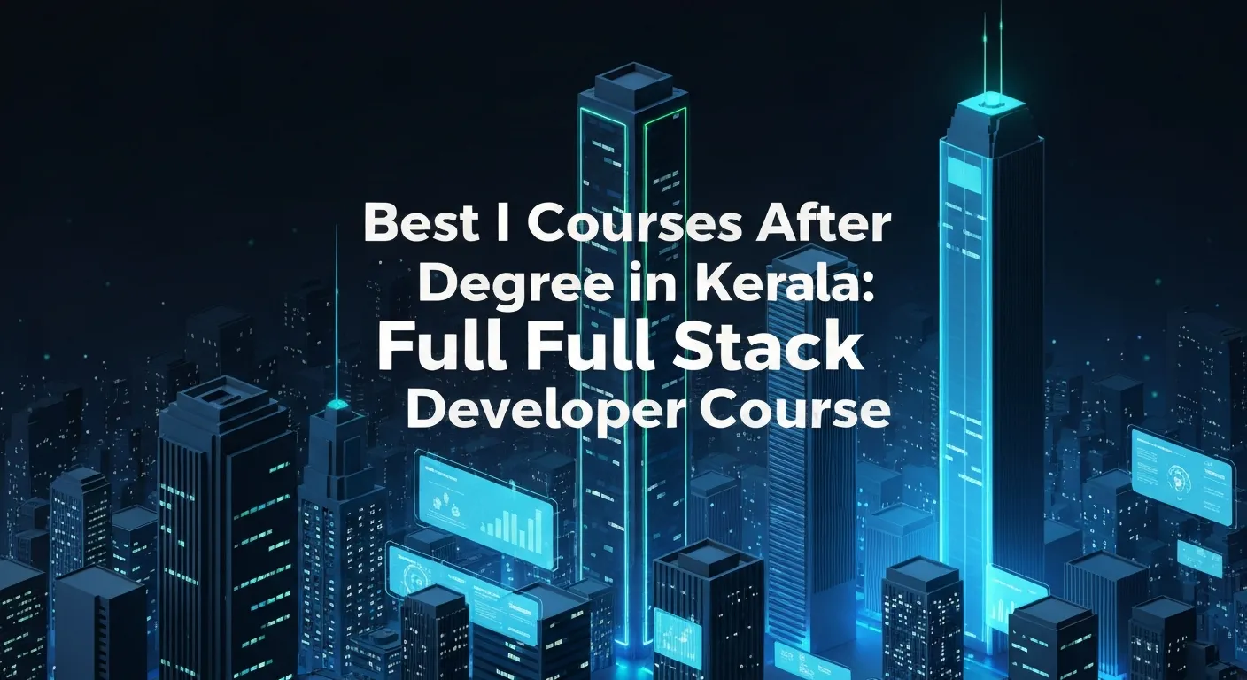 Best IT Courses After Degree in Kerala: Full Stack Developer Course